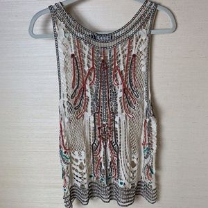 Antik Batik Beaded Top